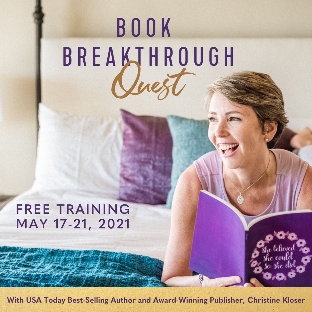 Christine Kloser Book Breakthrough Quest