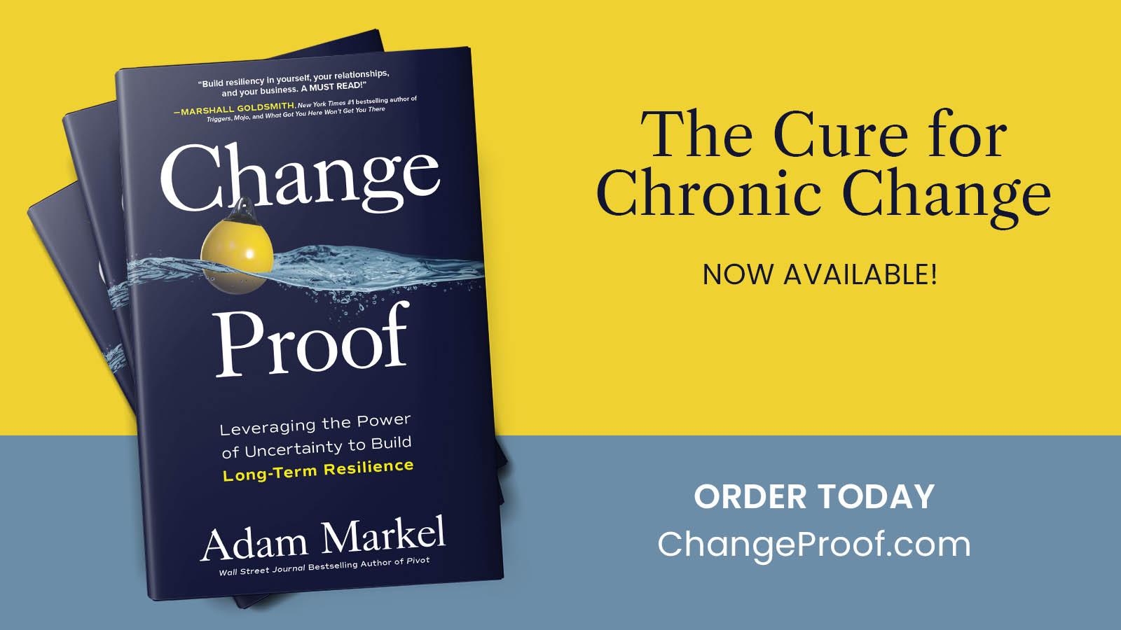 Change Proof by Adam Markel book